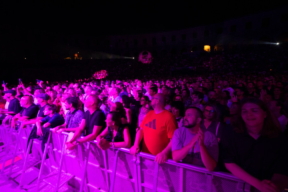 Grace Jones u Areni Pula / Foto: Davor Denkovski