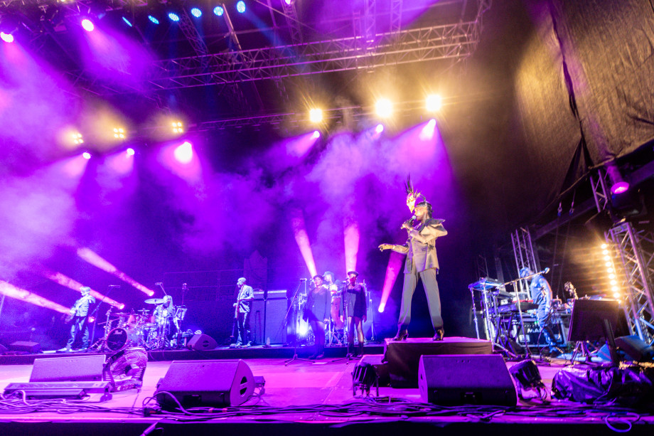 Grace Jones u Areni Pula / Foto: Davor Denkovski