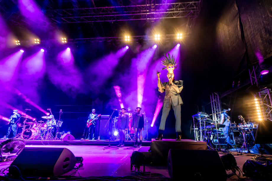 Grace Jones u Areni Pula / Foto: Davor Denkovski