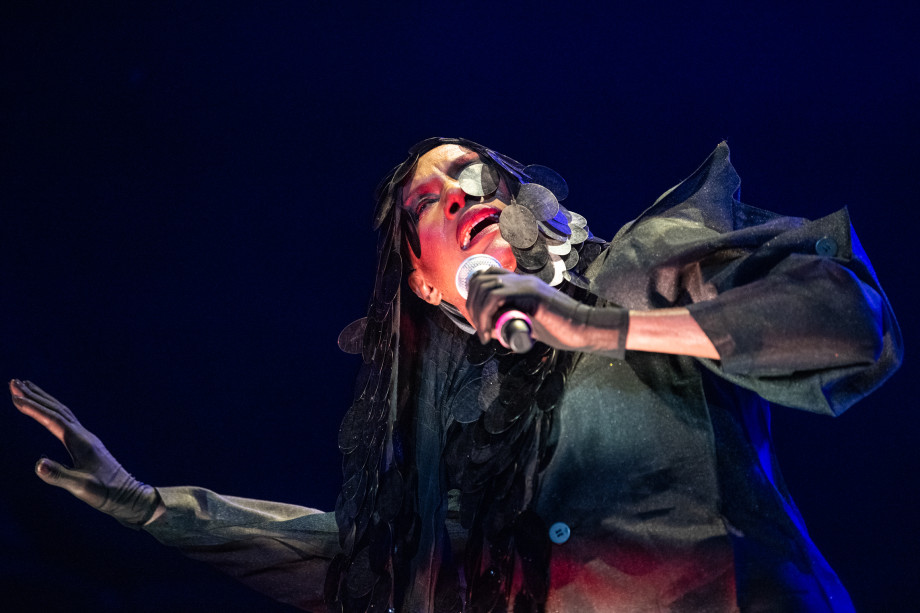 Grace Jones u Areni Pula / Foto: Davor Denkovski