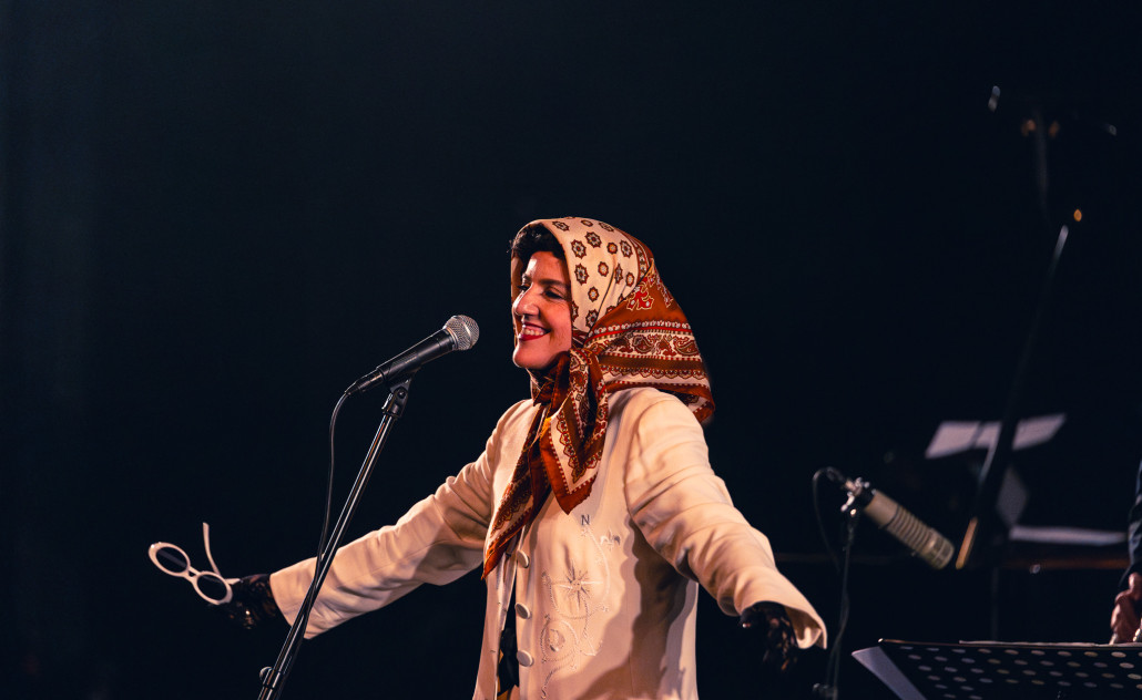 Maja Posavec kao POMA / Foto: Filip Bušić POMA
