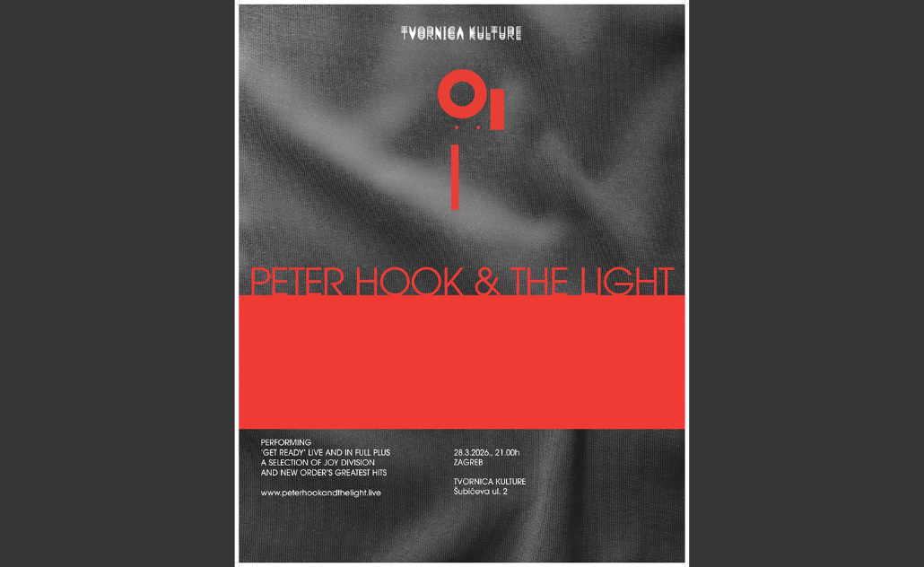 Peter Hook & The Light u Tvornici kulture