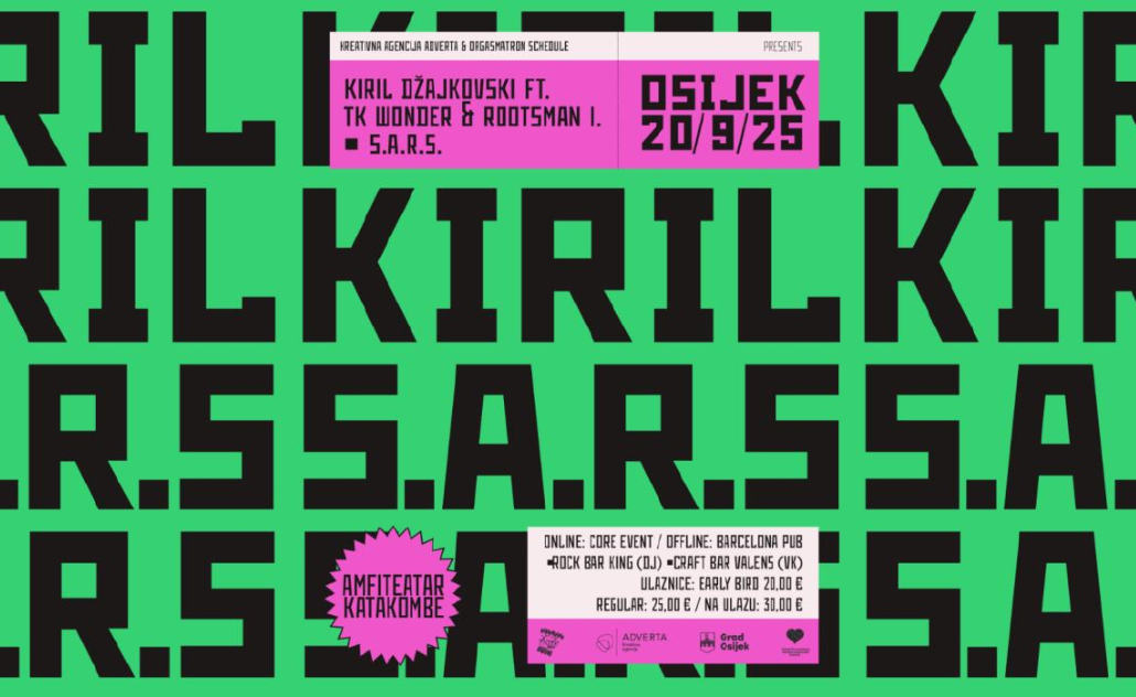 Kiril Džajkovski ft. TK Wonder & Rootsman I. / S.A.R.S. Kiril Džajkovski ft. TK Wonder & Rootsman I. / S.A.R.S.