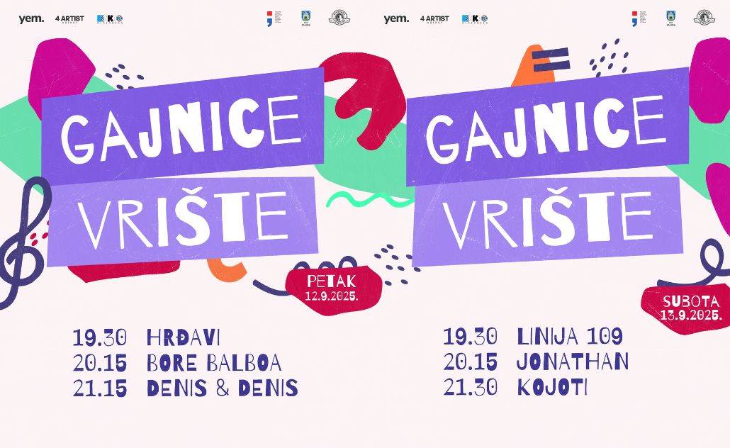 Gajnice vrište! 2025. Gajnice vrište! 2025.