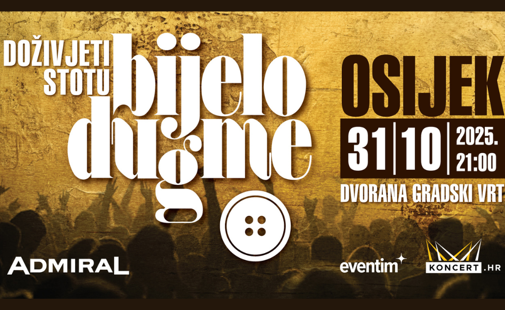 Bijelo Dugme - Gradski vrt, Osijek