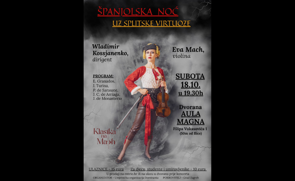 Klasika na Mach: Španjolska noć uz Splitske virtuoze