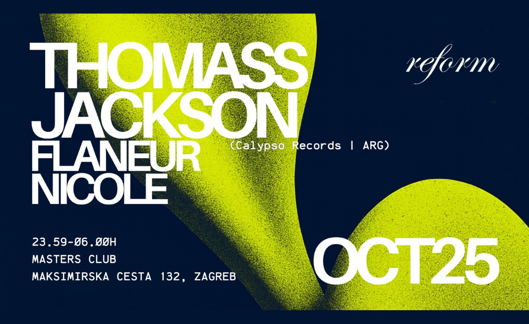 Reform: Thomas Jackson @ Masters