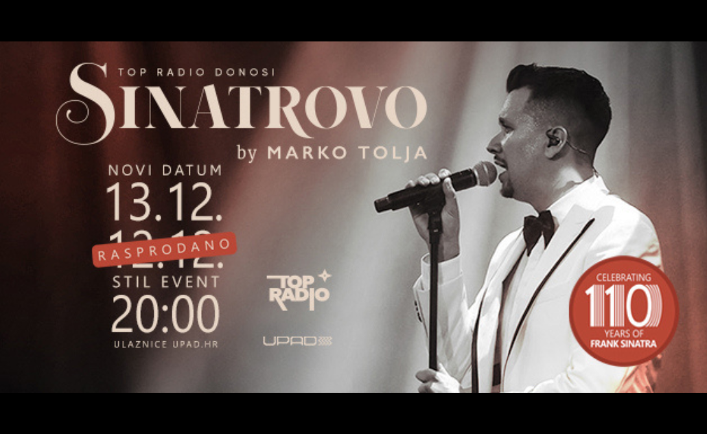 Marko Tolja: Sinatrovo - Stil Event