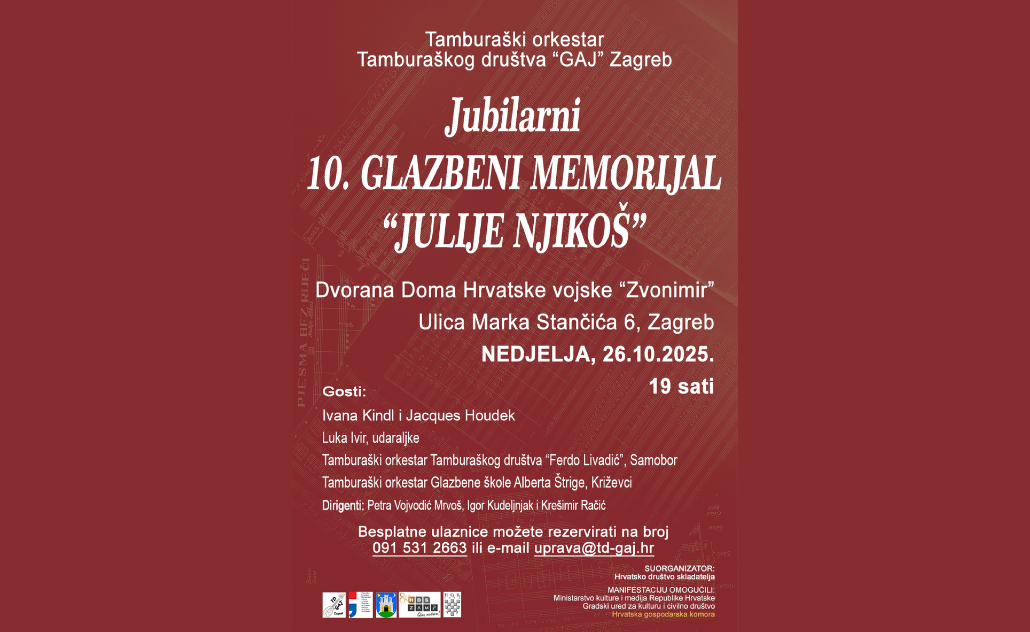 10. Glazbeni memorijal Julije Njikoš
