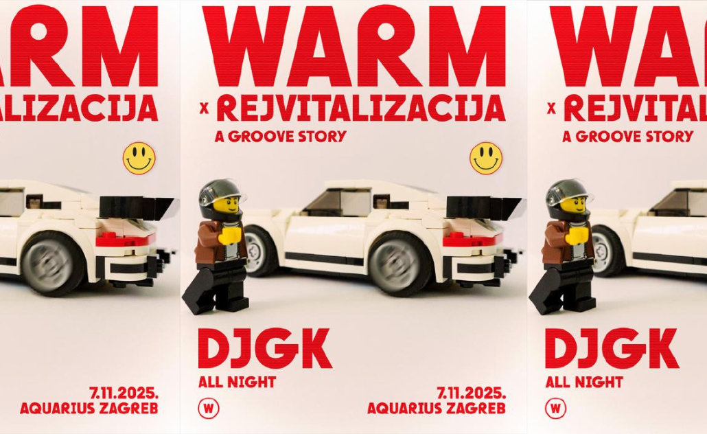 WARM x Rejvitalizacija: A Groove Story w/ DJGK