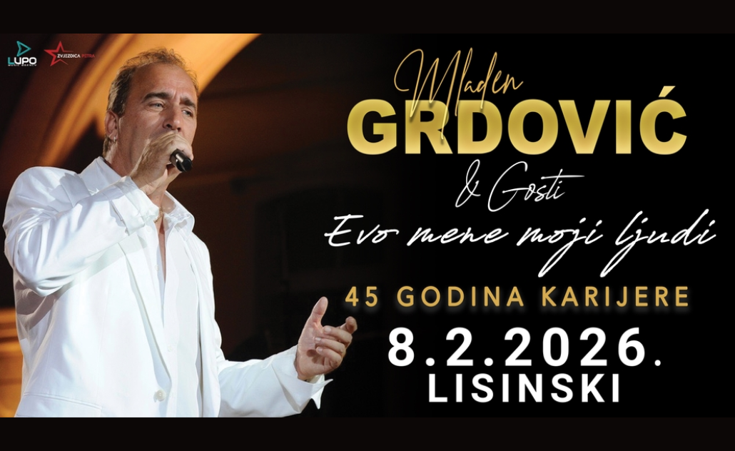 Mladen Grdović: Evo mene moji ljudi - Lisinski