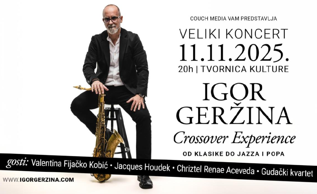 Igor Geržina: Crossover Experience u Tvornici kulture