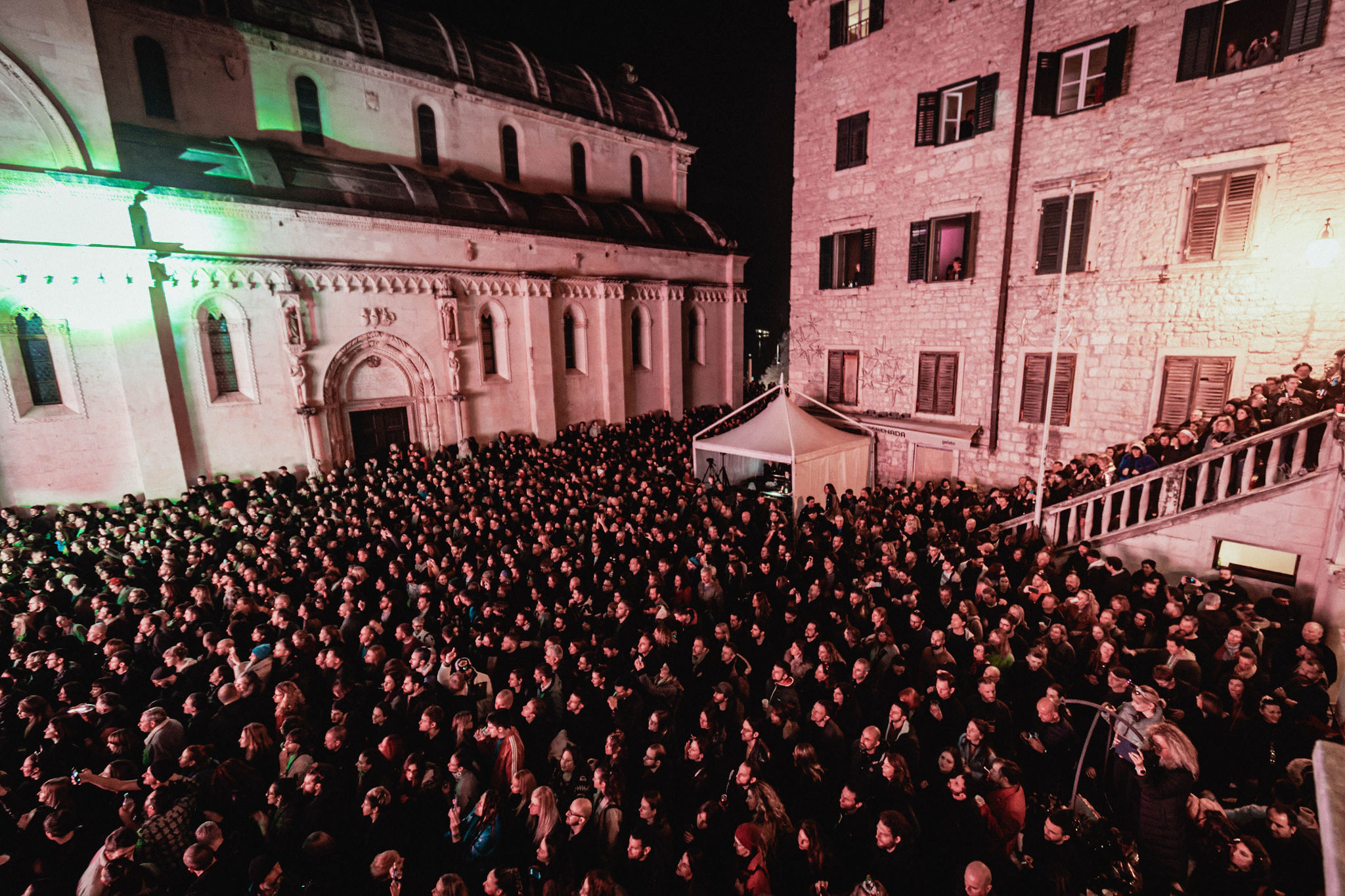 Doček Nove u Šibeniku / press