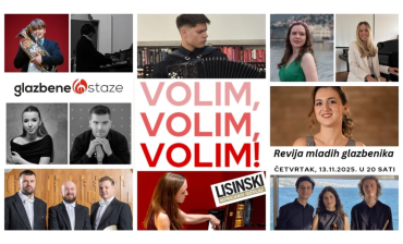 Ciklus Glazbene staze: Volim, volim, volim! 2025.