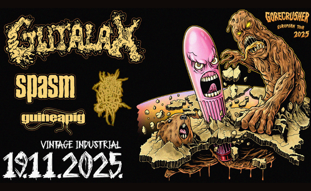 Gutalax, Spasm, guineapig i VxPxOxAxAxWxAxMxCx u Vintage Industrial Baru