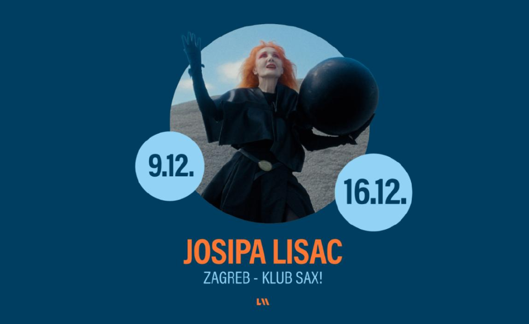 Josipa Lisac u Saxu: dva koncerta u prosincu - RASPRODANO