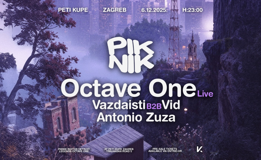 PikNik w/ Octave One Live @ Peti kupe