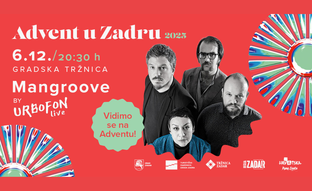 Urbofon Live: Mangroove na zadarskom Adventu
