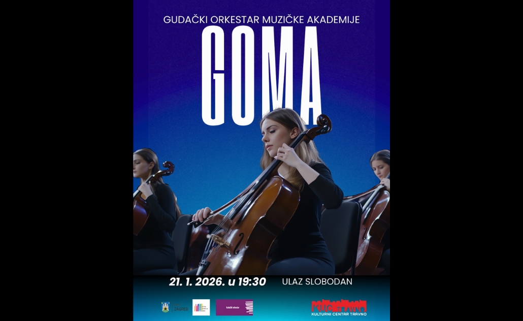 Koncert Gudačkog orkestra Muzičke akademije u Zagrebu