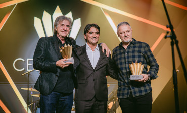 Nenad Ninčević, Zlatko Dalić, Marko Perković Thompson