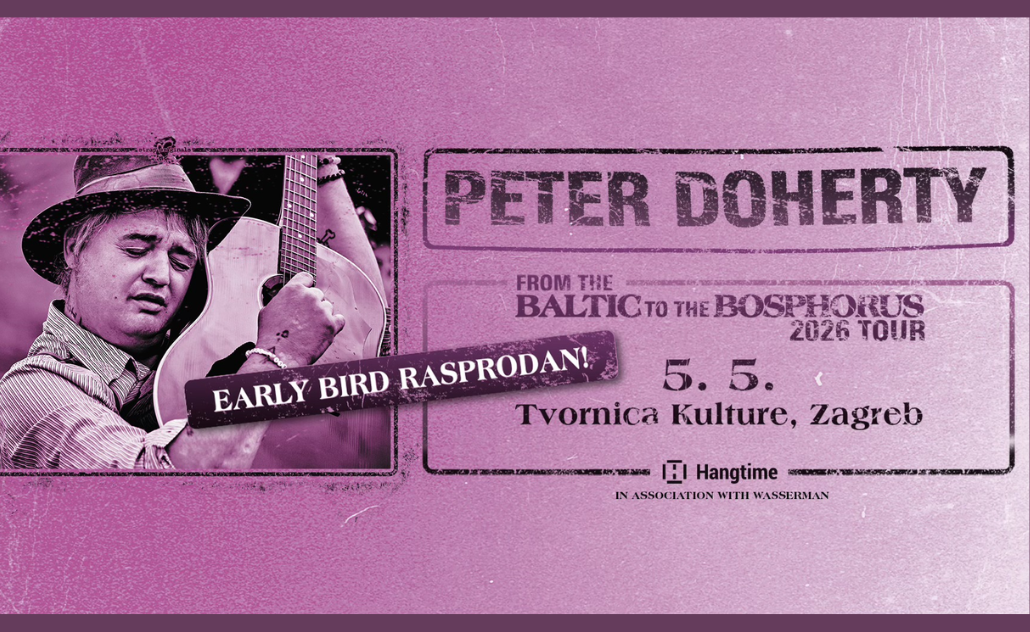 Peter Doherty u Tvornici kulture