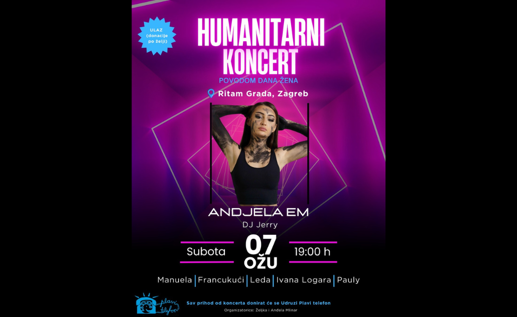 Humanitarni koncert povodom Dana žena