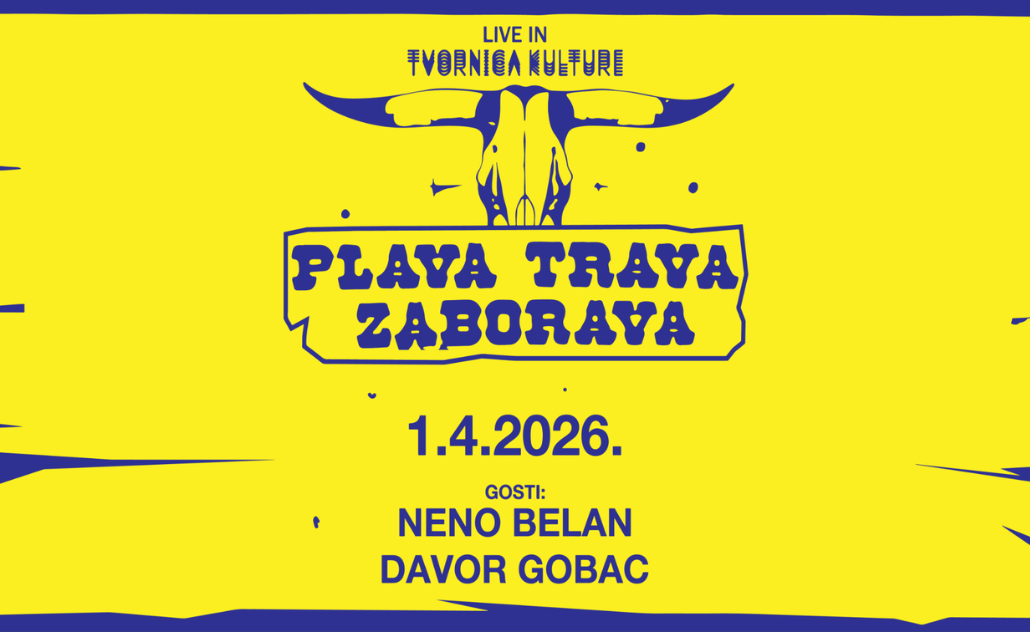 Plava trava zaborava u Tvornici kulture