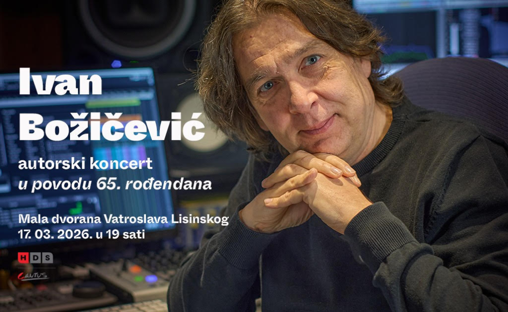 Autorski koncert Ivana Božićevića u povodu 65. rođendana