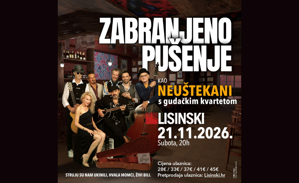 Zabranjeno pušenje: Neuštekani u Lisinskom