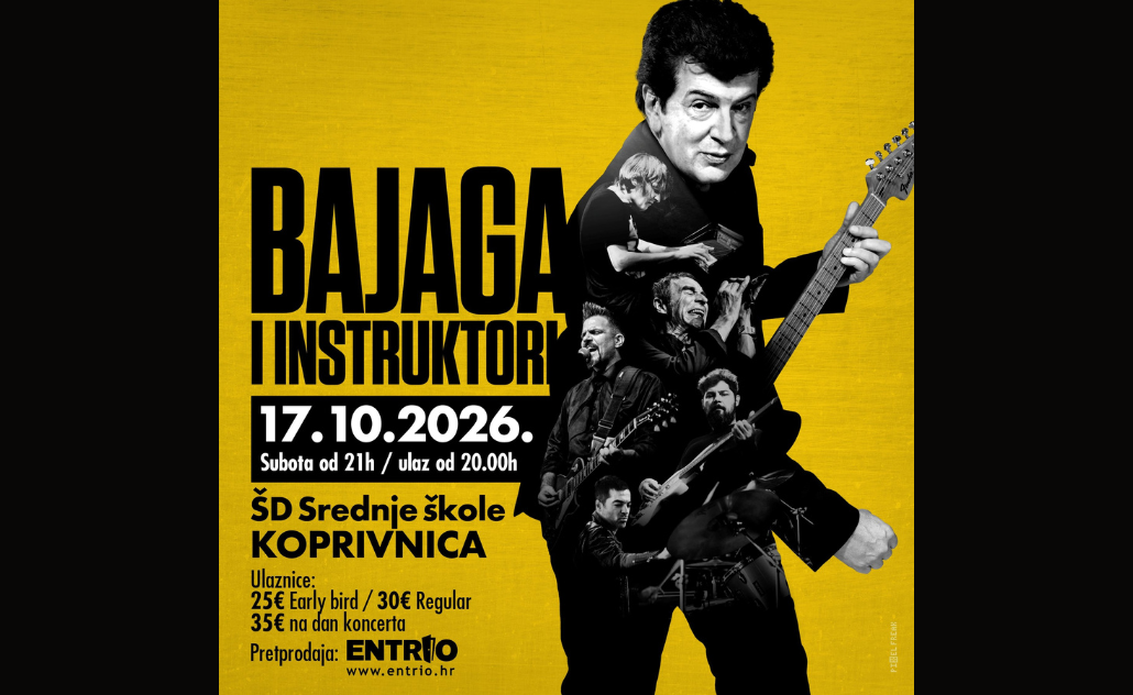 Bajaga i Instruktori u Koprivnici
