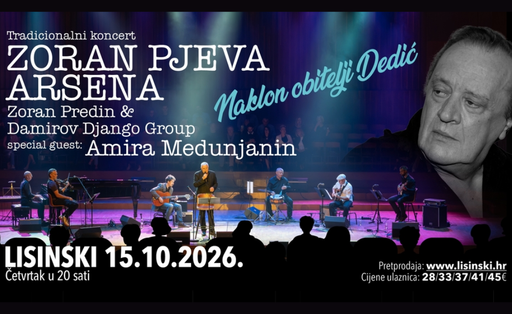 Zoran pjeva Arsena - Lisinski