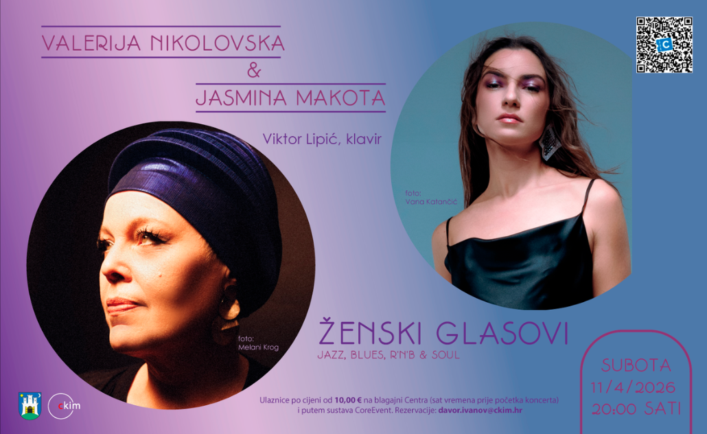 Valerija Nikolovska i Jasmina Makota: Ženski glasovi