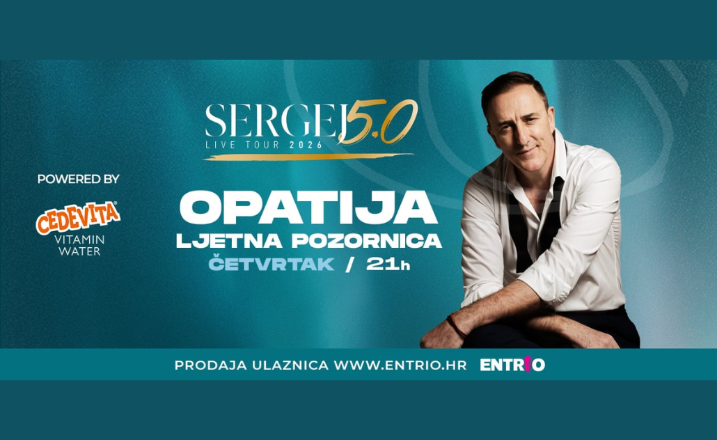 Sergej Ćetković - Ljetna pozornica Opatija