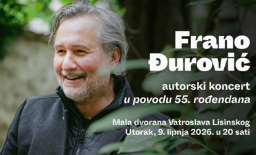 Frano Đurović: autorski koncert u povodu 55. rođendana