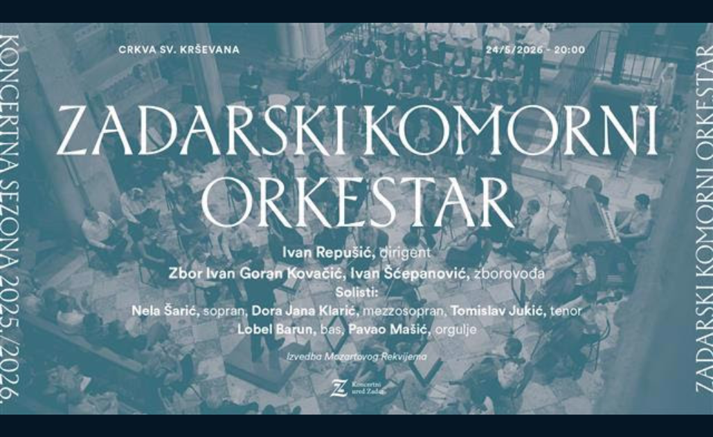 Zadarski komorni orkestar, Ivan Repušić: Mozartov Requeim