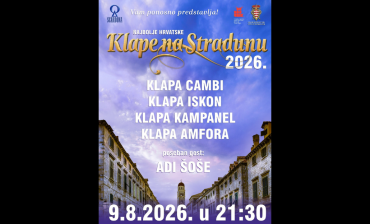 Klape na Stradunu 2026.