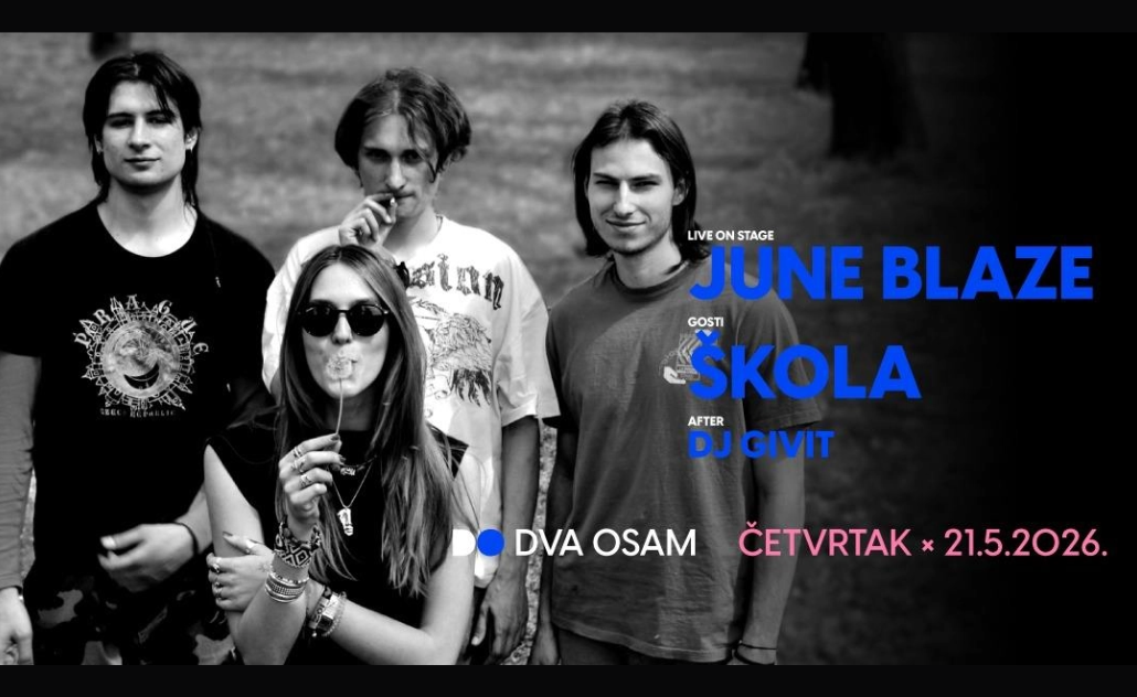 June Blaze, Škola - Dva Osam