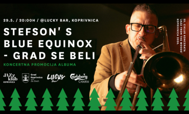 Stefson's Blue Equinox: Grad se beli - koncertna promocija albuma