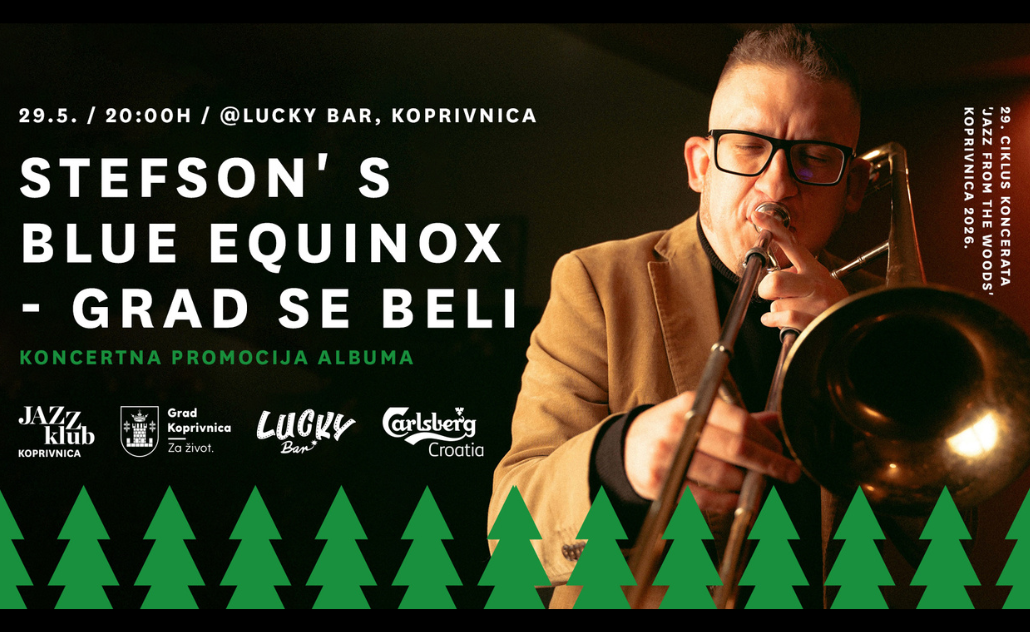Stefson's Blue Equinox: Grad se beli - koncertna promocija albuma