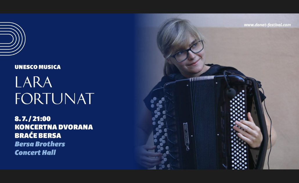 66. Glazbene večeri u sv. Donatu: Lara Fortunat [UNESCO Musica]