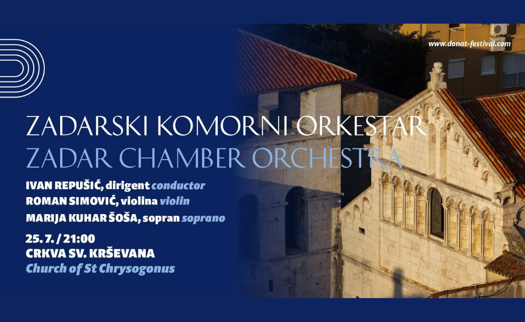 66. Glazbene večeri u sv. Donatu: Zadarski komorni orkestar