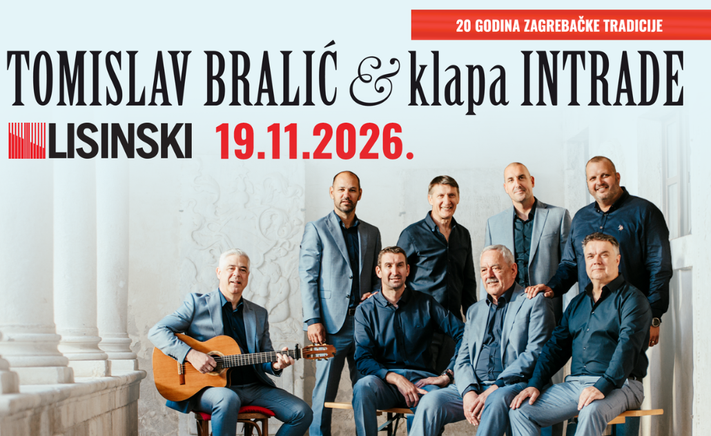 Tomislav Bralić i klapa Intrade: 20 godina zagrebačke tradicije