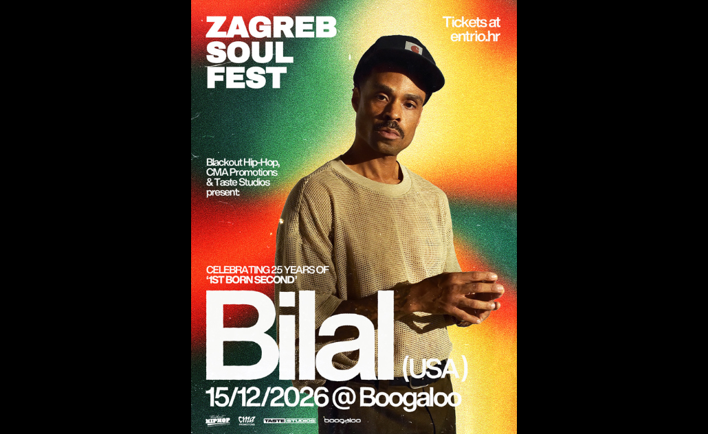 Zagreb Soul Fest: Bilal - Boogaloo
