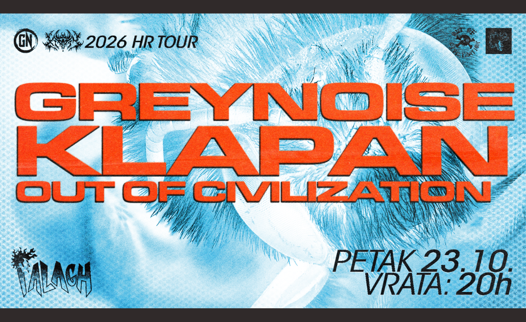 Diskonnekt tour - GreyNoise, Klapan, Out Of Civilization