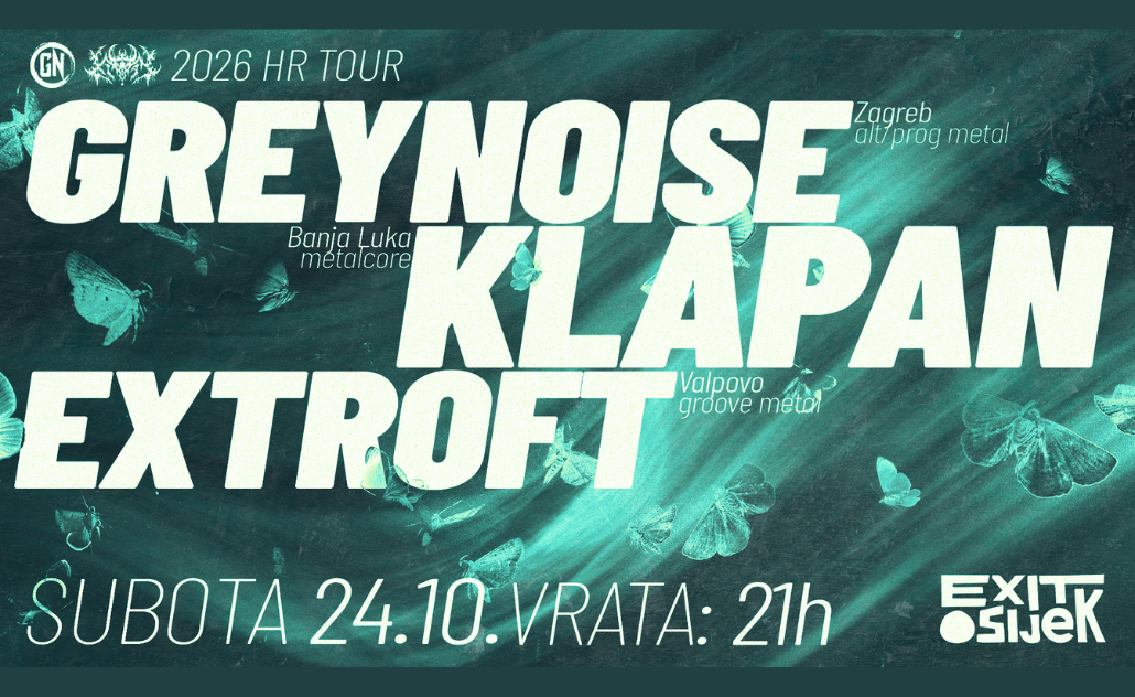 Diskonnekt tour - GreyNoise, Klapan, Extroft