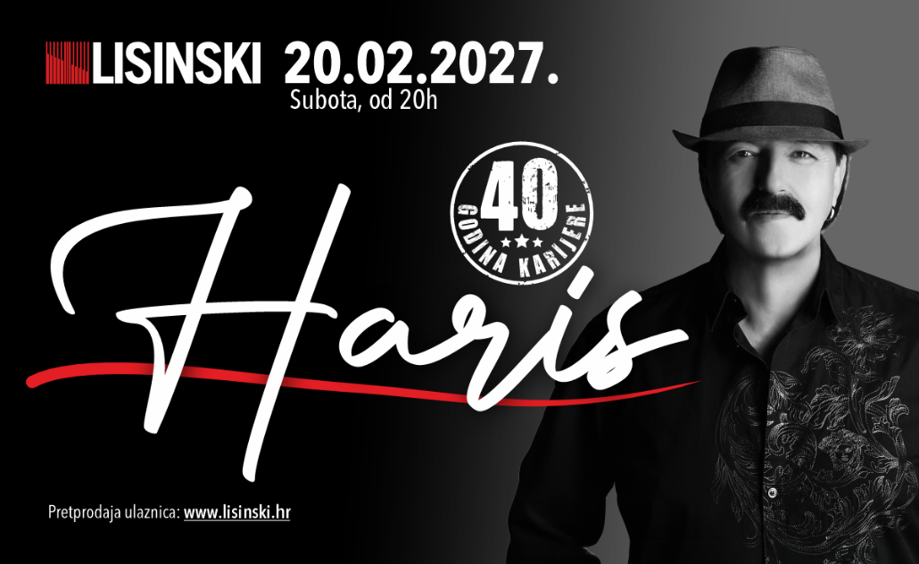 Haris Džinović: 40 godina - Lisinski
