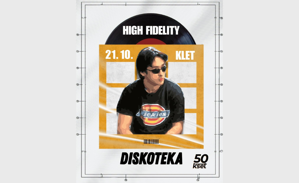 KSET50: Diskoteka - High Fidelity @ Klet