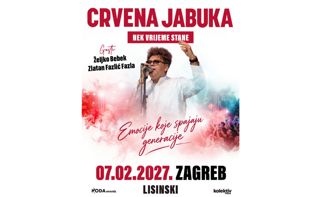 Crvena jabuka: Nek vrijeme stane - Lisinski